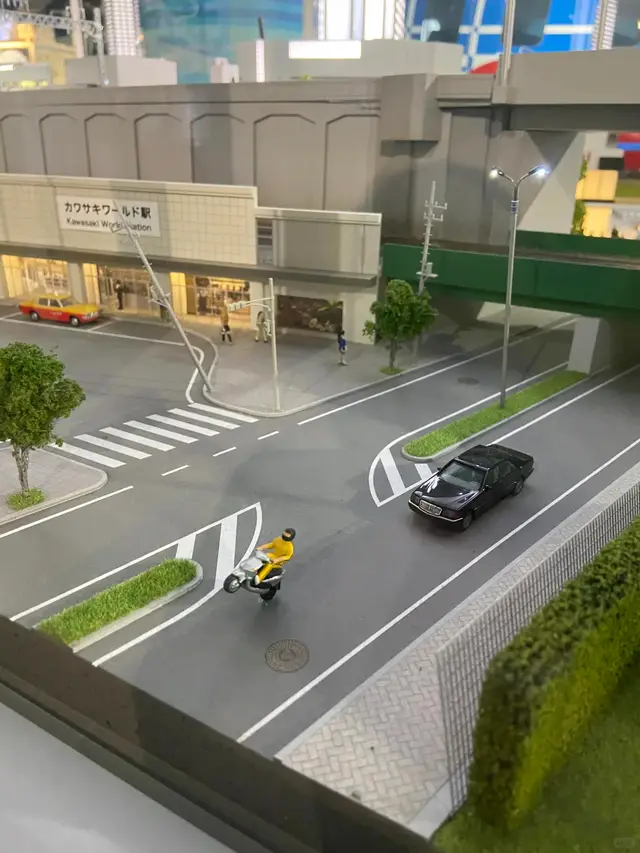 川崎世界的铁道模型街景